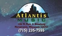 Atlantis Music business card