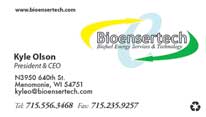 Bioensertech business card