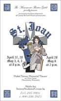 MTG St. Joan show poster