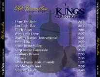 King's Countrymen CD Tray insertk