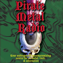 Pirate Metal Radio website ideation