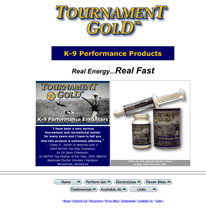 Tournament Gold website